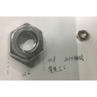 不锈钢六角螺母加工