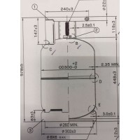 煤气罐体切割拉伸模具加工