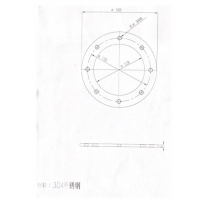 不锈钢304法兰加工