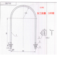 热镀锌U型丝加工