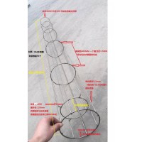 304不锈钢袋笼除尘骨架加工