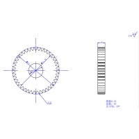 齿轮线切割加工