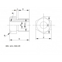 压紧螺母加工