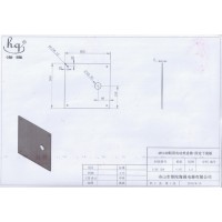 6mm不锈钢板激光切割加工