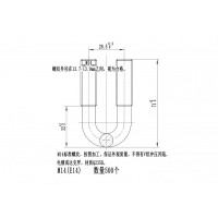 M14 U型丝加工