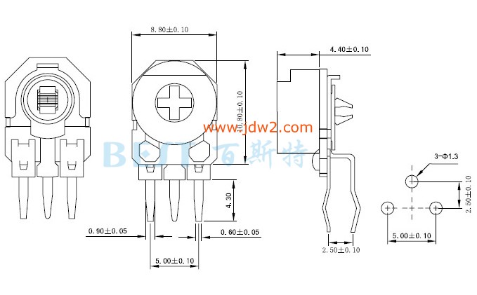 可调电阻器_RM085G-H4