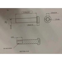 内六角对锁螺丝加工