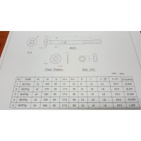 304不锈钢马车栓加工