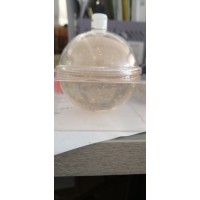 日化果冻洁面球圆形注塑加工