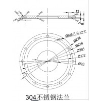 不锈钢法兰加工