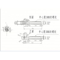 红冲铁件螺栓和精铸铁底座加工