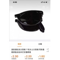 折叠护目镜加工