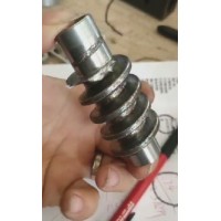 蜗杆加工