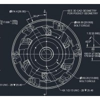 零部件锻打五轴加工