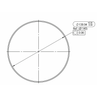 内径140x2精密焊管加工