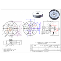 300底圆盘cnc 机加工