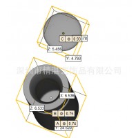 小号透明玻璃瓶（或透明亚克力瓶）加工