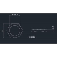 M18螺母加工
