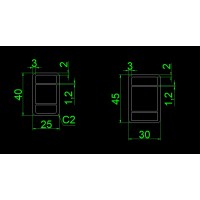 方形铝型材、目字形铝型材加工