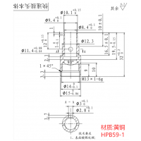 黄铜套三轴数控车床加工