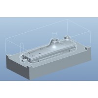 五轴CNC钢质模具加工