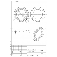 304法兰打孔加工