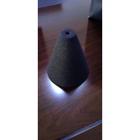 圆锥形海绵柱加工