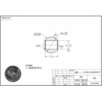 机加工45#球头零件