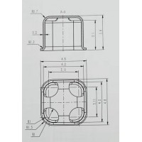 0.2铜料拉伸跳步模具加工