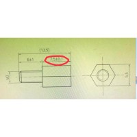 六角尼龙柱加工