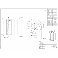 马达齿轮加工