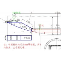 盾构牛腿钢板加工件