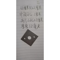 镀锌四方垫片加工