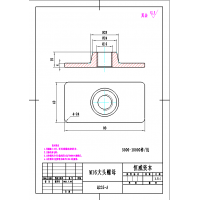 M16大头螺母加工