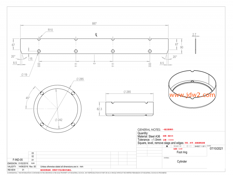 Foot ring