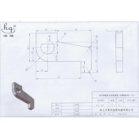 不锈钢304左挂钩激光切割加工