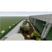 广东医院景观设计 河源蔚蓝环境绿化