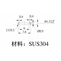 不锈钢圆柱加工