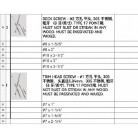 不锈钢自攻螺丝加工